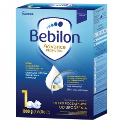 Bebilon Advance Pronutra 1, mleko początkowe, od urodzenia, 1000 g