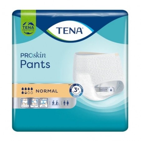  Tena Pants ProSkin Normal, majtki chłonne, rozmiar XL, 15 sztuk 