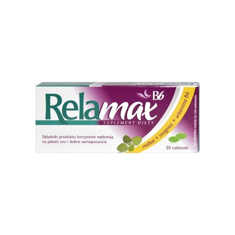 Relamax B6 30 tabletek 