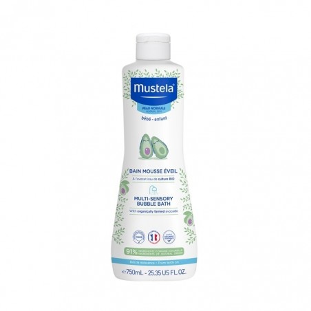  Mustela Bebe Bąbelkowa Kąpiel płyn 750ml 