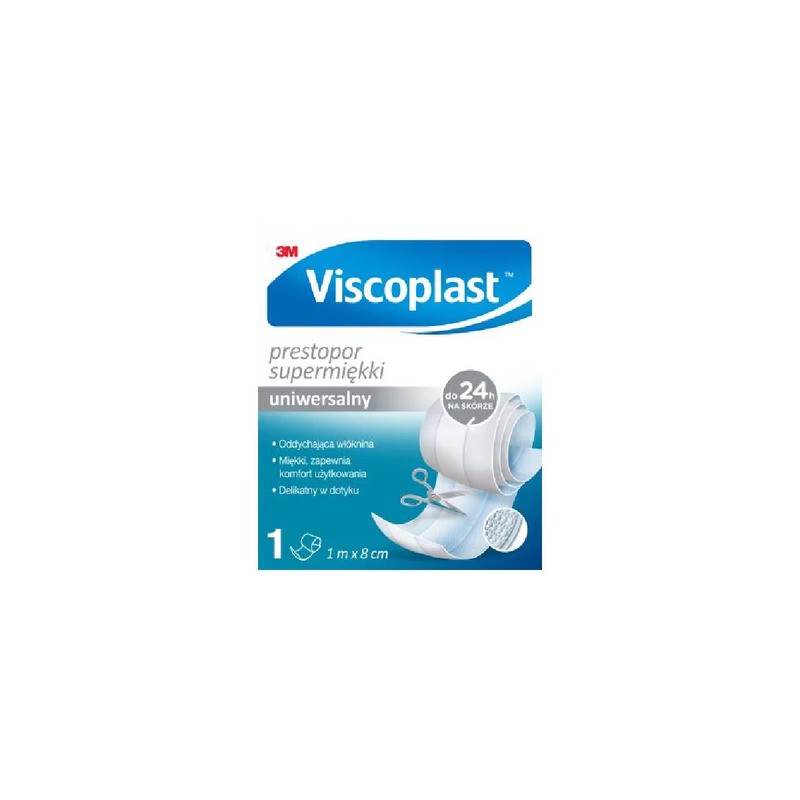 VISCOPLAST Prestopor Supermiękki Plaster d 