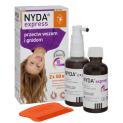 NYDA express aerozol przeciw wszom i gnidom