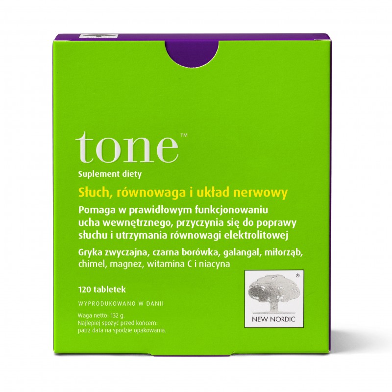 New Nordic Tone, 120 tabletek 