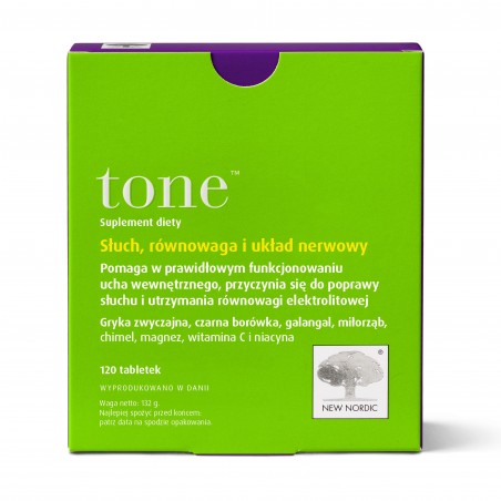New Nordic Tone, 120 tabletek