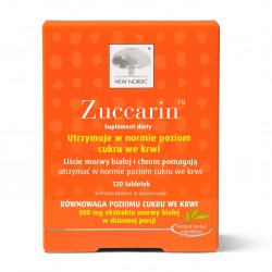 Zuccarin, morwa biała, 120 tabletek