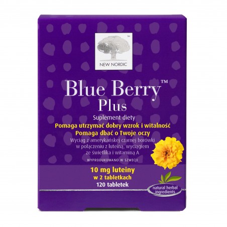  Blue Berry Plus, 120 tabletek 
