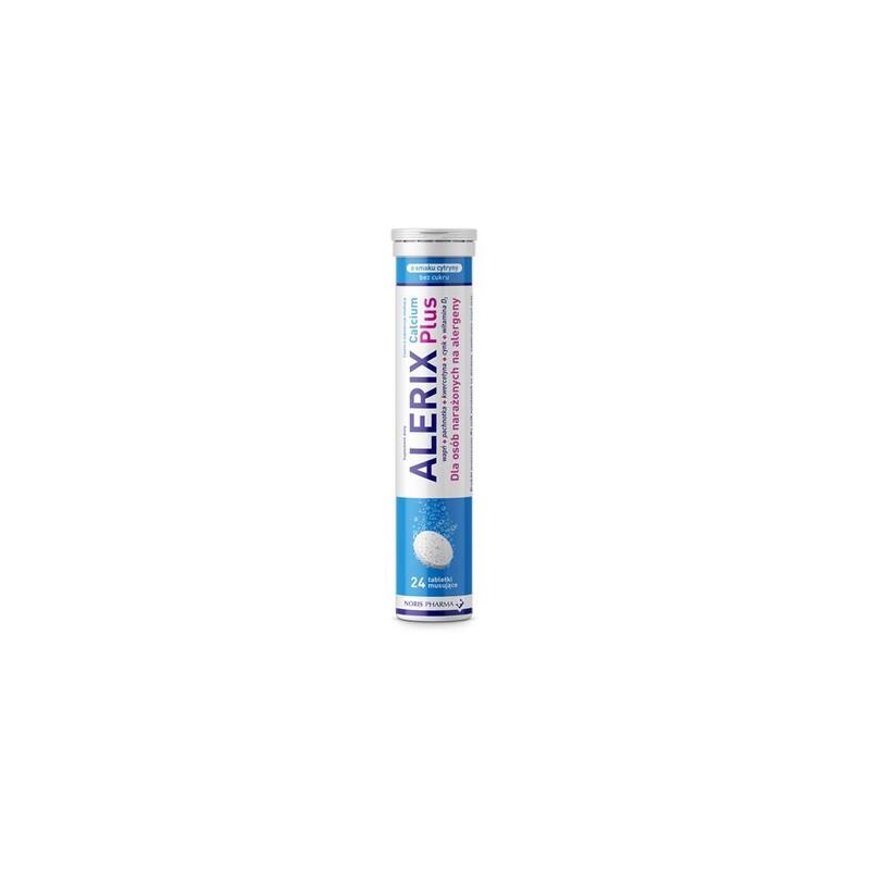Alerix Calcium Plus 24 tabletki musujące 