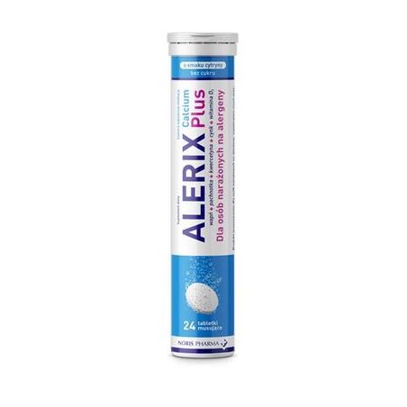 Alerix Calcium Plus 24 tabletki musujące