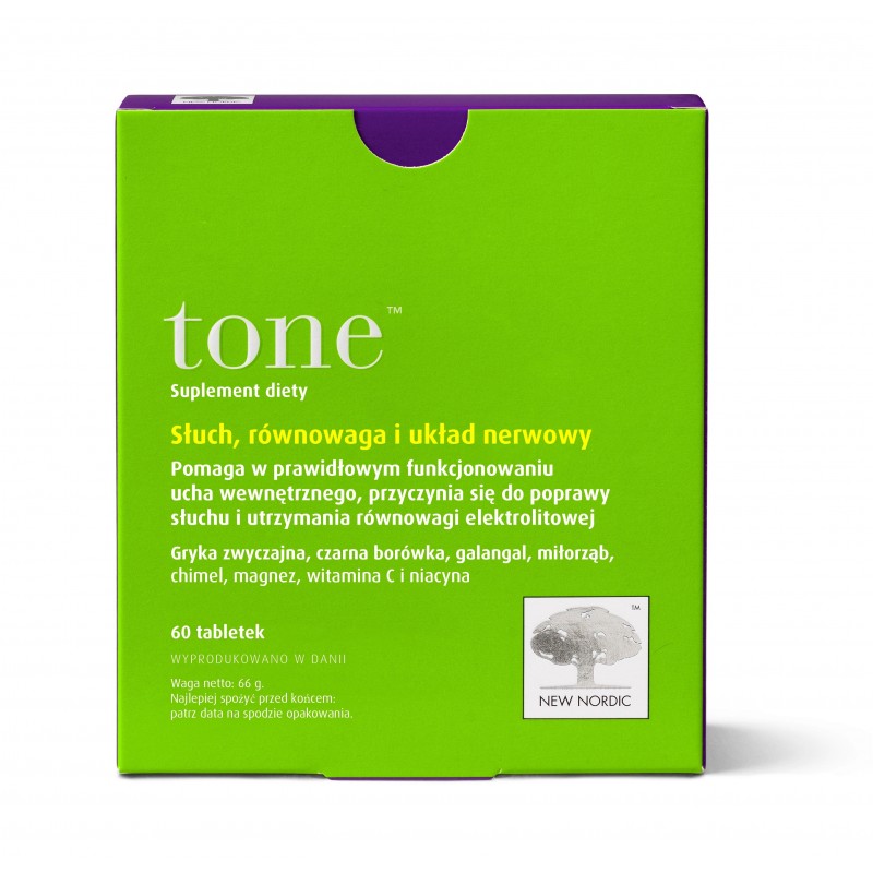New Nordic Tone, 60 tabletek 
