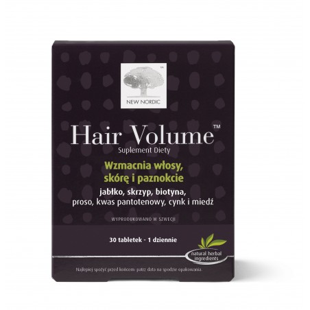  New Nordic Hair Volume, 30 tabletek 