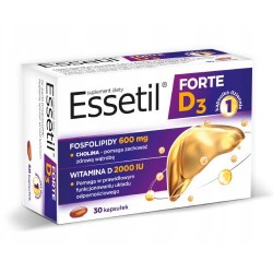 Essetil Forte D3 30 kapsułek