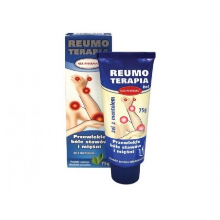 Nes Pharma Reumo Terapia żel z mentolem na przewlekłe bóle stawów i mięśni 75 g