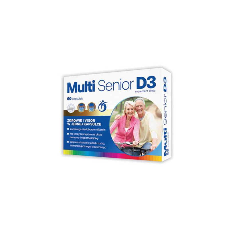 Multi Senior D3 60 kaps. 