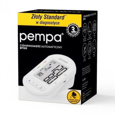 PEMPA Ciśnieniomierz automatyczny BP100 zasilacz w zestawie