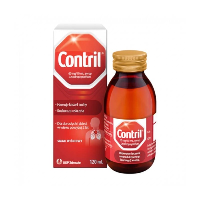 Contril syrop 0,06g/10ml 120 ml 