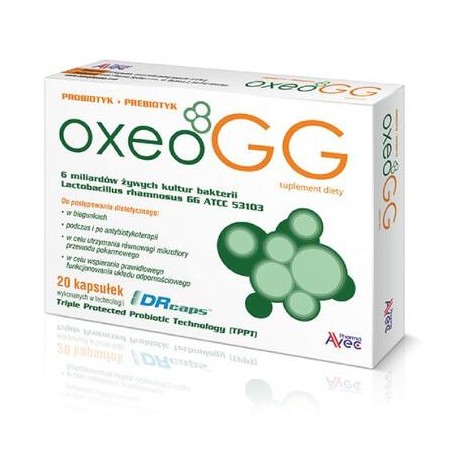  Oxeo GG, 20 kapsułek 