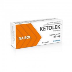 Ketolek 50 mg, 20 kapsułek