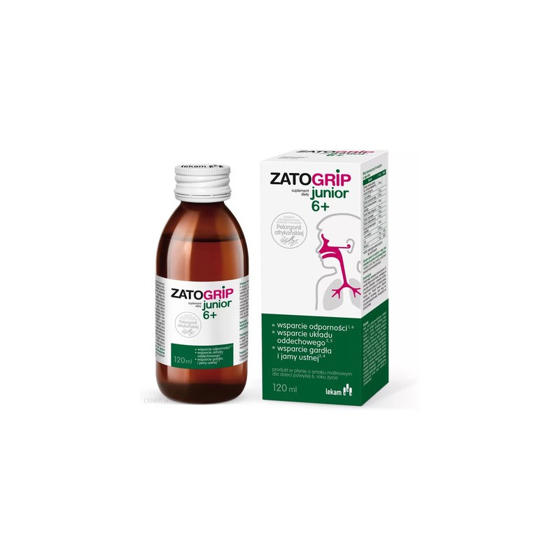 Zatogrip Junior 6+, 120 ml 