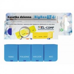 Kasetka dzienna Big Box 1x4, 1 sztuka