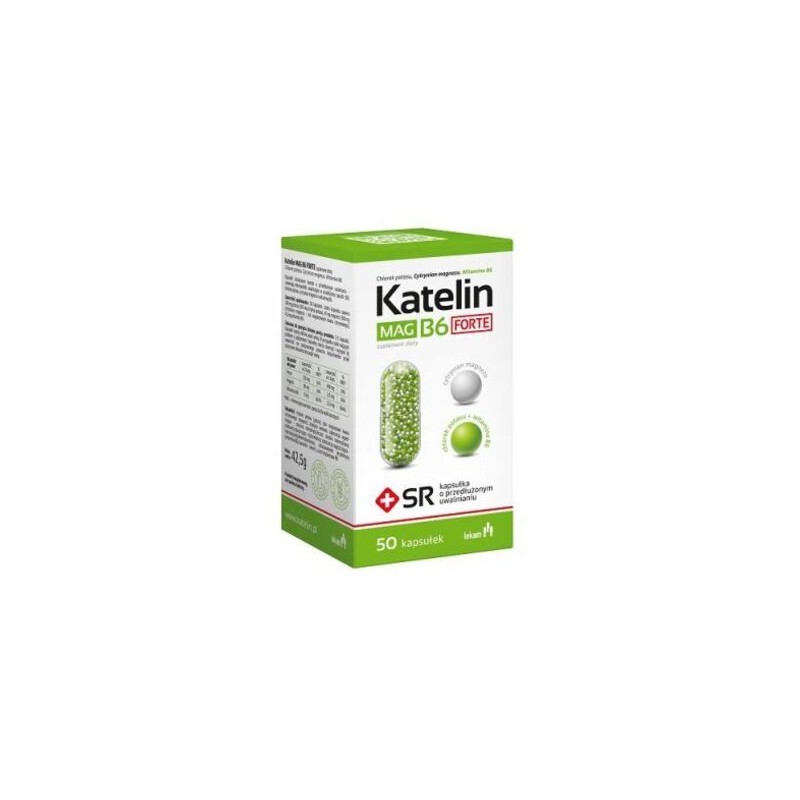 Katelin MAG B6 FORTE 50 kapsułek 