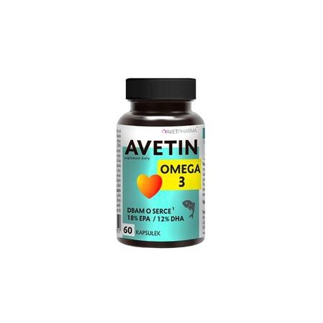 Avetin Omega 3, 60 kapsułek