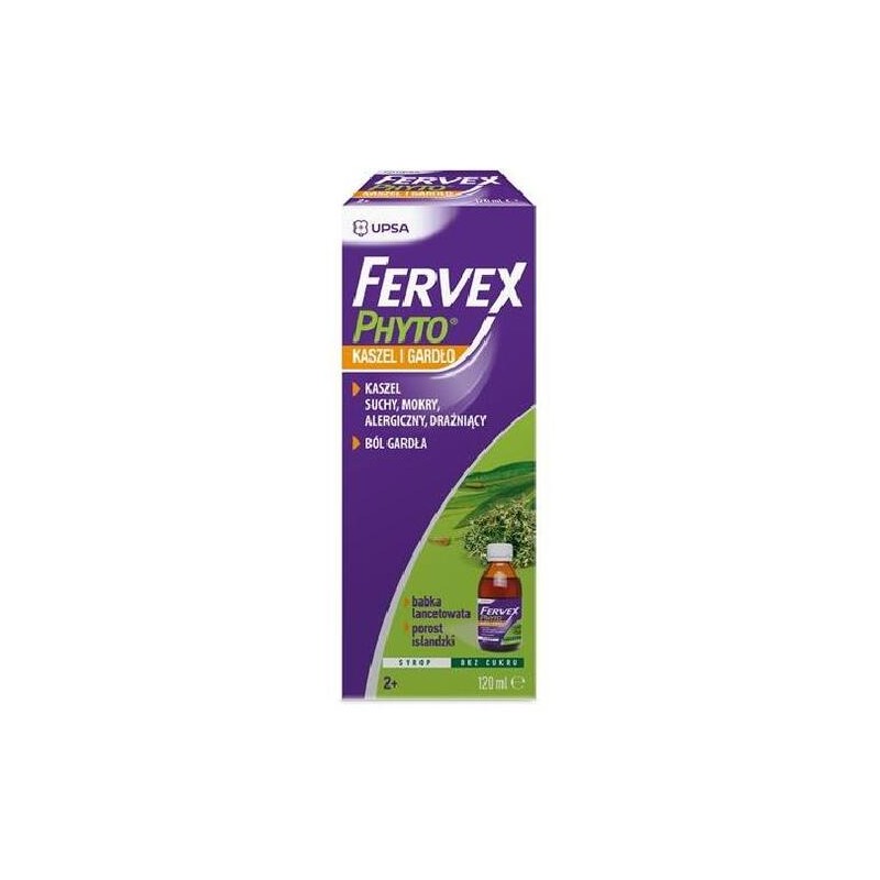 Fervex Phyto? - kaszel i gardło, 120ml 