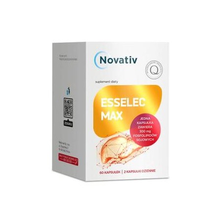  Novativ Esselec Max, 60 kapsułek 