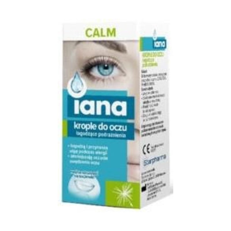 Iana krople do oczy Calm, 10 ml 