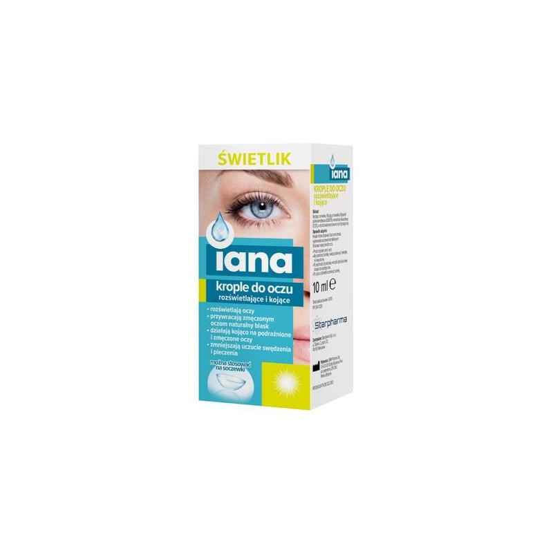 Iana? | ¦wietlik | Krople do oczu | 10 ml 