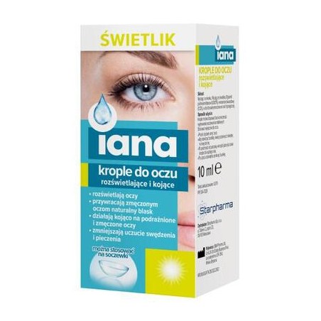  Iana? | ¦wietlik | Krople do oczu | 10 ml 