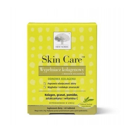 Skin Care Wypełniacz Kolagenowy 60 tabletek