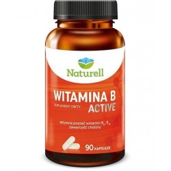 NATURELL Witamina B ACTIVE 90 kapsułek