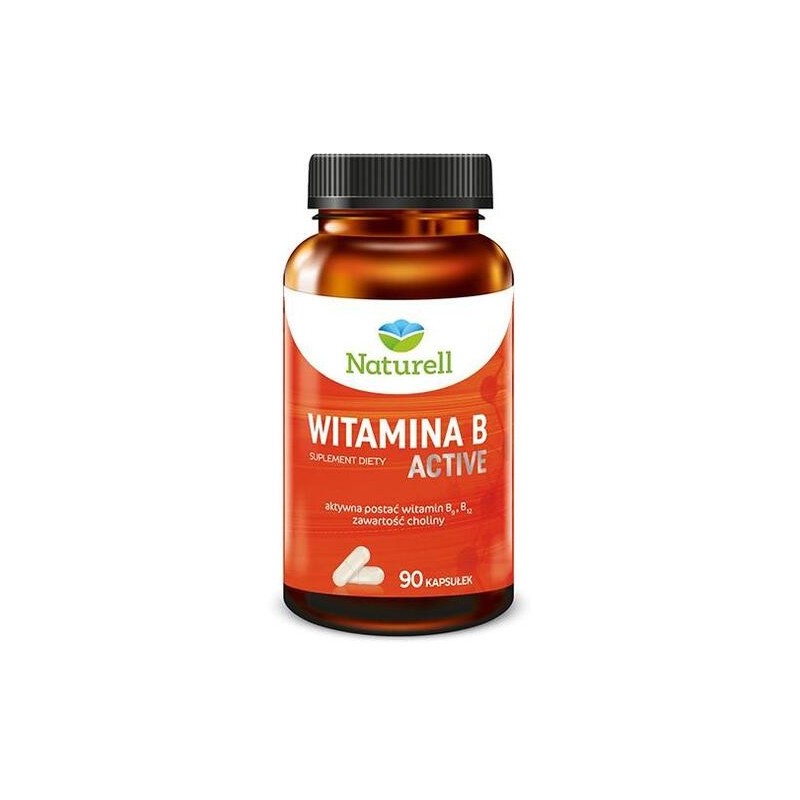 NATURELL Witamina B ACTIVE 90 kapsułek 