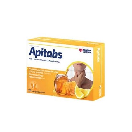 Rodzina Zdrowia Apitabs 24 pastylki do ssania 