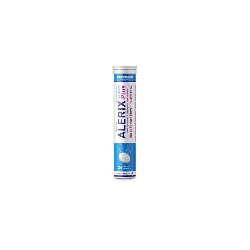 Alerix Calcium Plus 24 tabletki musujące 