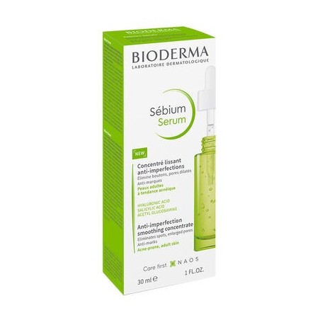 BIODERMA SEBIUM WYGŁADZAJˇCE SERUM PRZECIWSTARZENIOWE
