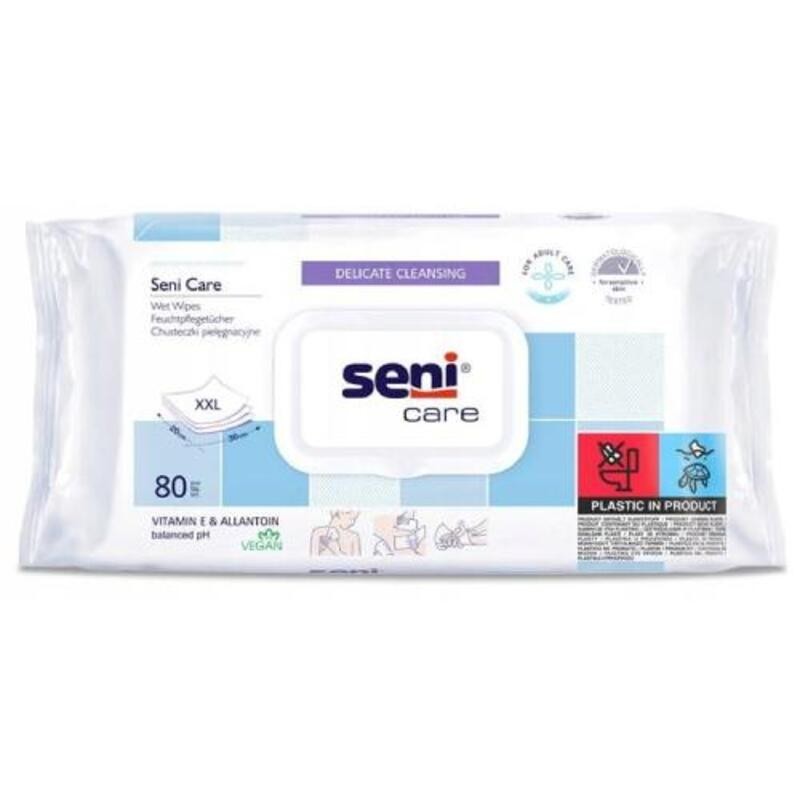 SENI CARE Chusteczki pielęgnacyjne 80szt. 