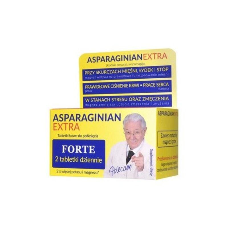 Asparaginian Extra Forte, 50 tabletek 