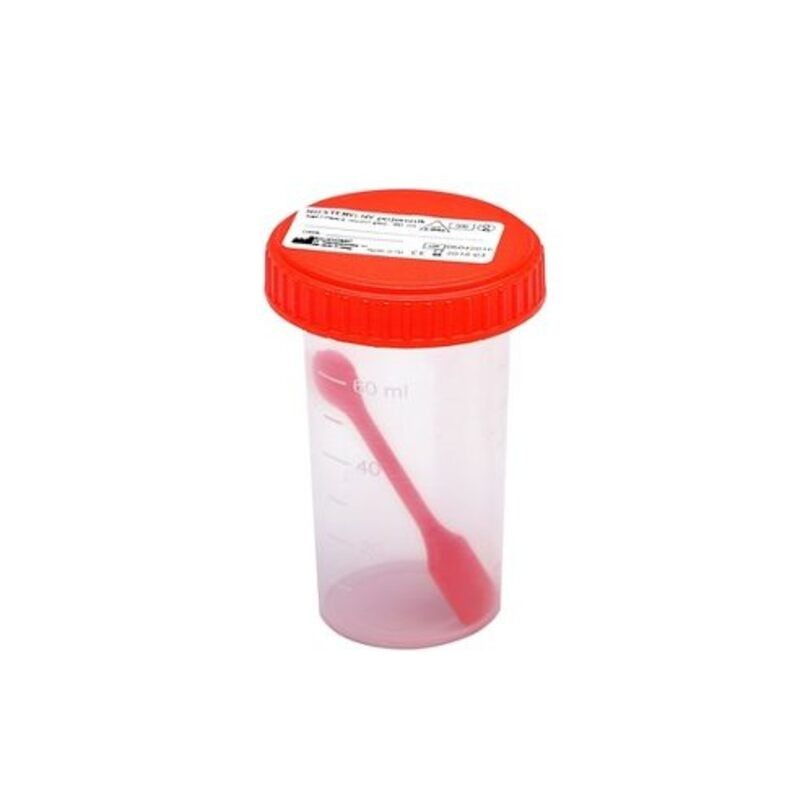 Pojemnik na kał pojemnik 20 ml sterylny 