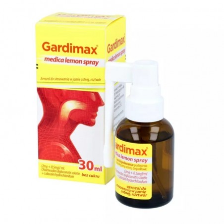  Gardimax medica lemon spray aerozol 30 ml 