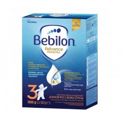 Bebilon Advance Pronutra 3 Junior, odżywcza formuła na bazie mleka, po 1 roku, 1000 g