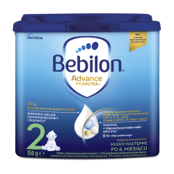 Bebilon Advance Pronutra 2, mleko następne, powyżej 6 miesiąca, 350 g