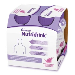 Nutridrink o smaku owoców leśnych 4 butelki po 125 ml płynu