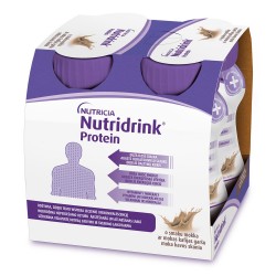 Nutridrink Protein o smaku mokka 4 butelki po 125 ml płynu