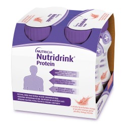 Nutridrink Protein o smaku brzoskwinia-mango 4 butelki po 125 ml płynu