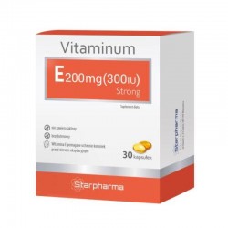 Vitaminum E 200mg Strong (300IU), 30kaps.