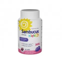 Sambucus Kids D3 żelki 64 szt.