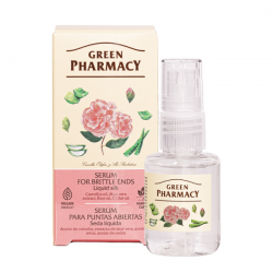 GREEN PHARMACY JEDWAB W PŁYNIE Serum na ła