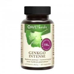 Avet Herbs Ginkgo Intense, 60 tabletek powlekanych