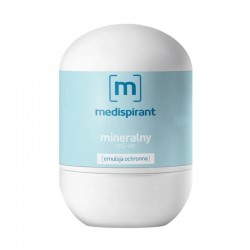 Medispirant mineralny, roll-on, emulsja ochronna, 40 ml